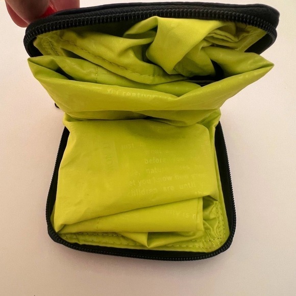 Lululemon Packable Lightweight Shopper Tote Green NWOT - Picture 10 of 12